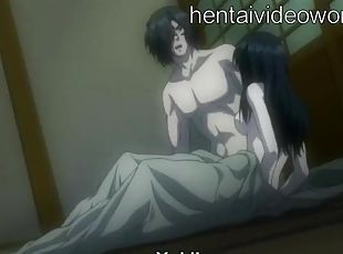 Big hard dick fucks a wet hentai pussy