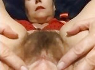 masturbation, chatte-pussy, amateur, mature, milf, lingerie, fétiche, solo