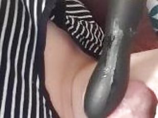 masturbation, orgasme, amateur, jouet, ejaculation, douce, solo