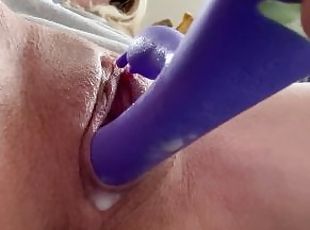 mastürbasyon-masturbation, boşalma, fışkıran-su, amatör, babe, oyuncak, vajinadan-sızan-sperm, bdsm, tek-kişilik