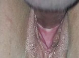 cul, levrette, chatte-pussy, amateur, anal, énorme-bite, hardcore, ejaculation-interne, bout-a-bout, rasé