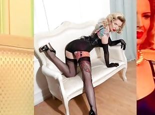 amatoriali, vintage, retro, calze, bionde, inglese, biancheria-intima, latex, solitari, dominazione