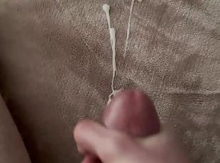 masturbation, amateur, ejaculation-sur-le-corps, énorme-bite, ados, secousses, solo, blanc, bite