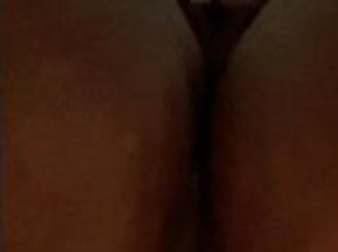 fett, orgamus, muschi, dilettant, massage, creampie, schwarz, fett-mutti, allein