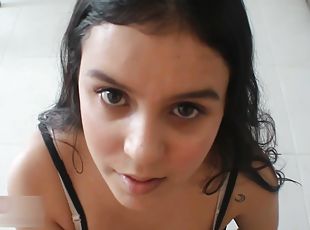 amatori, jucarie, latina, femei-hinduse, pov, excitat, frumoasa, spaniola, bruneta