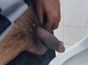 pisser, amateur, mature, énorme-bite, branlette, solo, réalité, bite