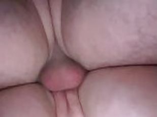 chatte-pussy, amateur, salope, serrée, boules, petits-seins