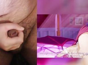 cul, gros-nichons, masturbation, amateur, anime, hentai, 3d, seins, bout-a-bout, solo