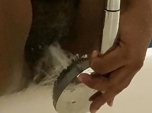 baignade, masturbation, chatte-pussy, giclée, amateur, douce, douche, solo