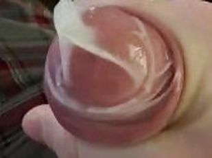 masturbation, amateur, ejaculation-sur-le-corps, énorme-bite, branlette, solo, bite