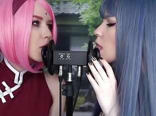 Asmr Hinata &amp; Sakura