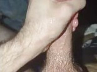 masturbation, amateur, ejaculation-sur-le-corps, énorme-bite, secousses, ejaculation, solo, bite