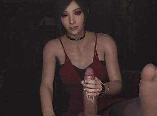 Ada Wong do Handjob (Resident Evil)