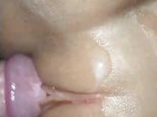 masturbation, chatte-pussy, amateur, ejaculation-sur-le-corps, jouet, branlette, point-de-vue, solo