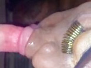 Dl White cock cum all over CdKokogudbussy face