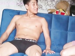 asien, alt, anal-sex, blasen, homosexuell, wichsen, paar, thai, junge18, alte