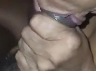 Blowjob in the dark