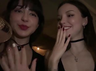 Dainty Wilder & Luna Lovekiss - Brunette babes lesbian play