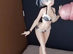 Rem bikini Figure bukkake Sof