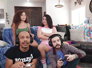 pénis-grande, interracial, sexo-em-grupo, pov, langerie, pénis