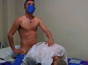 anal, hardcore, gay, casal, colégio, fetiche, espanhol