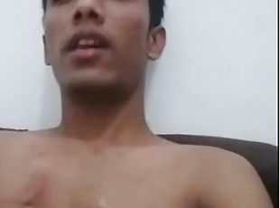 Hot Malaysian boy jerks off