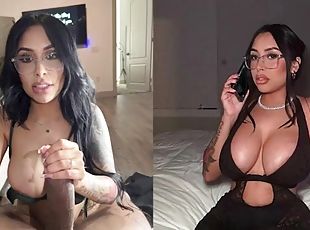 Bubble butt Latina Instagram model hardcore rough sex