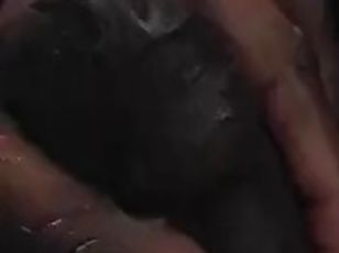 masturbation, amateur, ébène, gay, black, solo