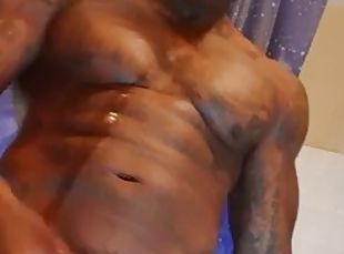 poilue, masturbation, amateur, ébène, hardcore, gay, black, fétiche, solo, musclé