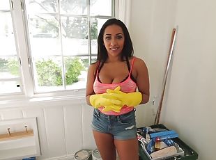 Priya Price Cleans Her House