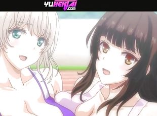 gros-nichons, masturbation, orgie, hardcore, japonais, ejaculation-interne, sexe-de-groupe, trio, anime, hentai