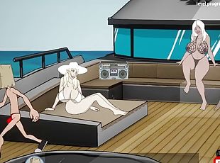 doggy, orgamus, anal-sex, blasen, beule-schuss, erotisch-mutti, schwer, anime, hentai, 3d