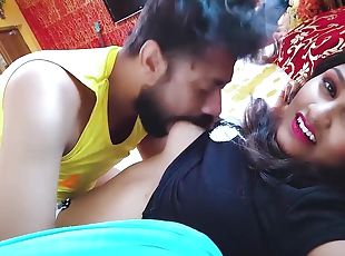 Hot Indian Babe Enjoy Threesome Sex Video