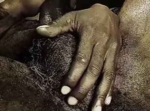 peluda, chorro-de-corrida, negra-ebony, gay, negra, corrida