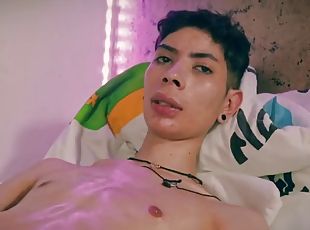 asiático, masturbación, delgada, amateur, chorro-de-corrida, adolescente, gay, pajeándose, jóvenes18, corrida