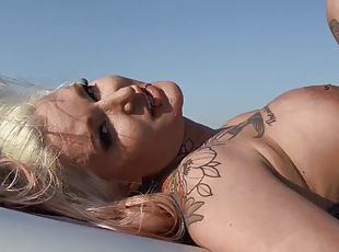 Thick bitch Alexxa Vice gets fucked inside and outside the car