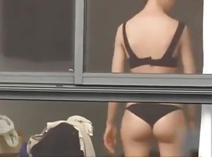 amateur, cam, espion, voyeur, elle-se-déshabille