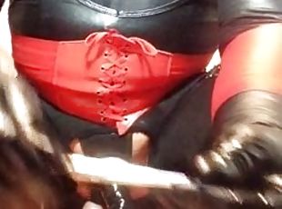 SISSY SLUT PLAYS WITH COCK FUCKING BIG ASS HOLE