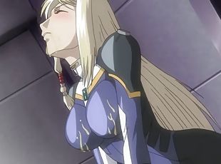 Female knight fucked in mobile suit