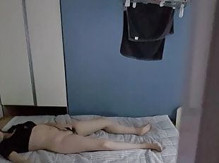 asiatique, amateur, doigtage, petite-amie, mignonne, coréen, humiliation