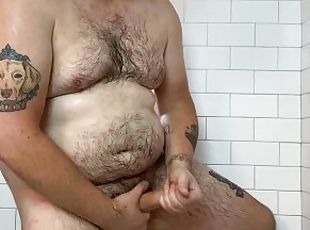 bañando, peluda, masturbación, amateur, gay, regordeta-chubby, corrida, ducha, a-solas, húmedo