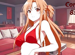 Spanish Asuna JOI CEI hentai. She wants to give you your own milk