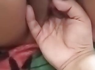 Wet pussy play and orgasm