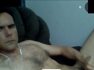 Fit horny step dad shows off his body