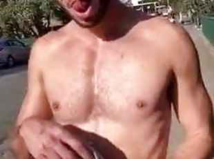 Cum and fuck in public