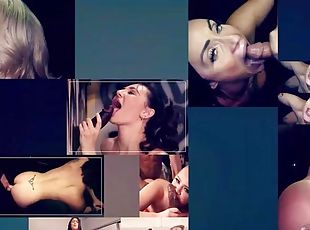 groß-titten, blasen, beule-schuss, schwer, wichsen, tief-in-die-kehle, gloryhole, blondine