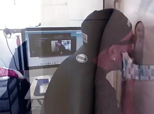 Latino Daddy Gloryhole Fuck