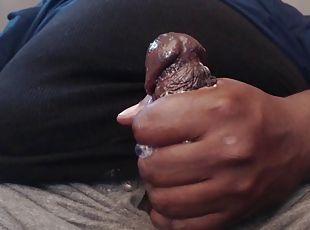 PapaBear420XLs First Cock Stroking Video