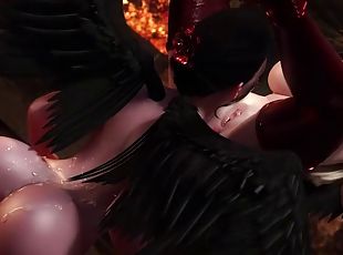 tetas-grandes, pezones, madurita-caliente, hardcore, sadomasoquismo, anime, ángel, 3d