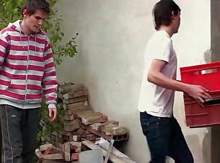 im-freien, hautenge, dilettant, anal-sex, blasen, beule-schuss, homosexuell, deutsch, massage, creampie